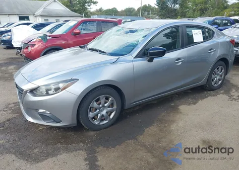 2014 Mazda Mazda3 I Sv из США, поврежденный, VIN JM1BM1T75E1190522